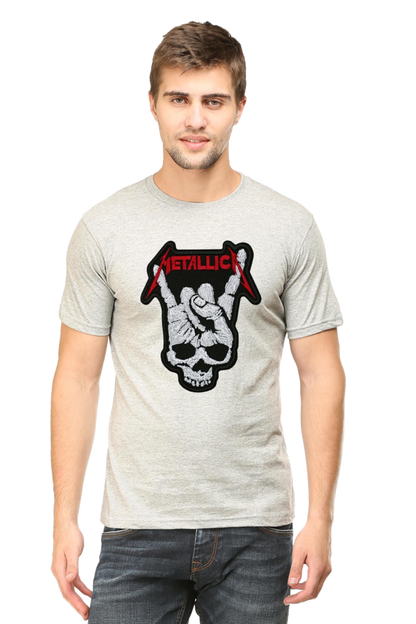 Skull Thrash Metallica Printed T-Shirt