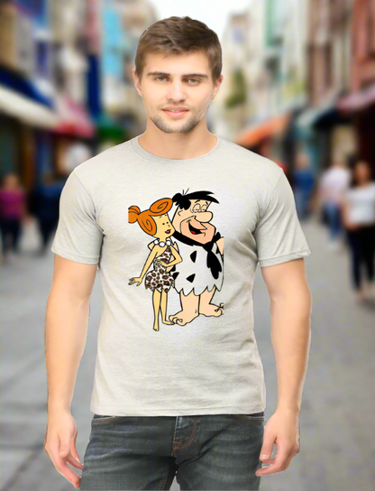 Flintstone Romance Printed T-Shirt