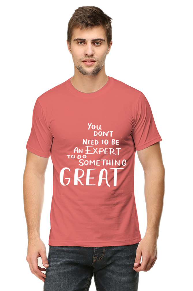 Great work Quote Print T-Shirt