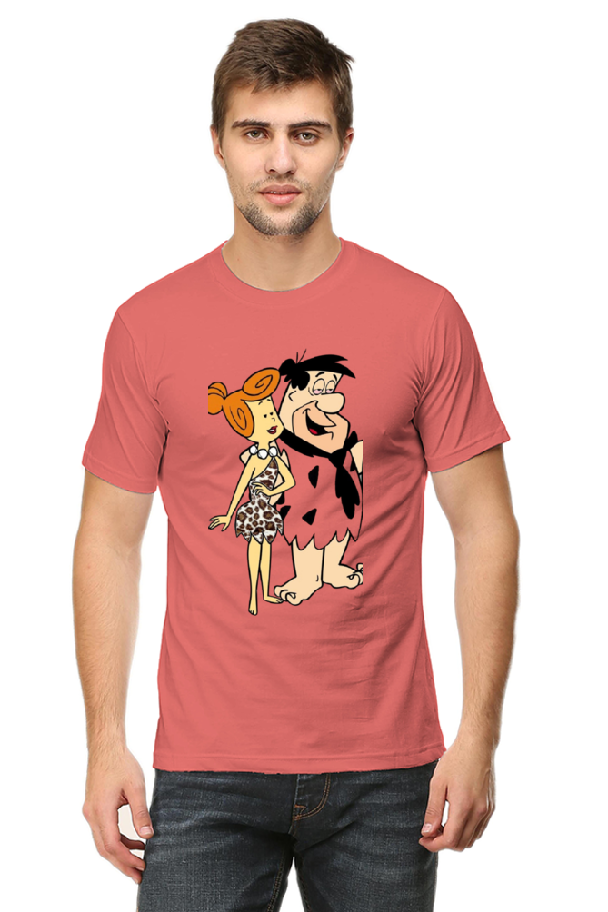 Flintstone Romance Printed T-Shirt