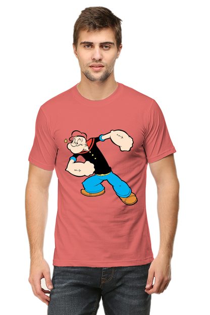 Popeye The Sailor Designed T-Shirt