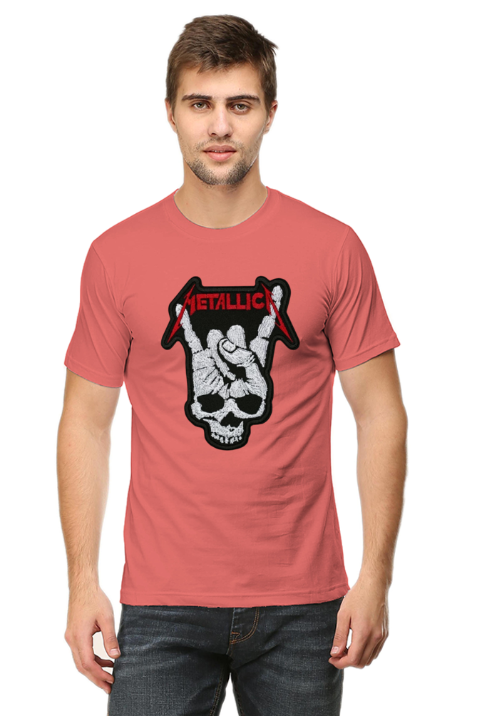 Skull Thrash Metallica Printed T-Shirt