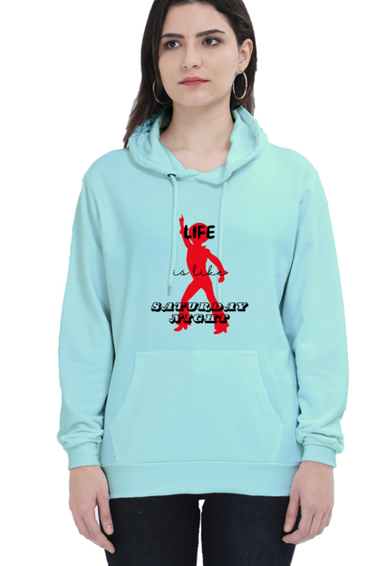 Life Quote Printed Women Hoodie Sweatshirt