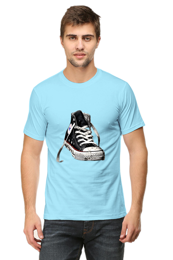 Footprint Design Printed T-Shirt