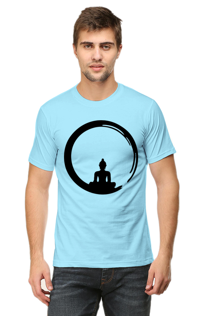 Ink Buddha Art Printed T-Shirt