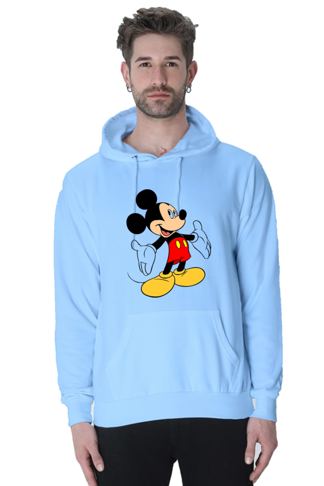 Classic Mickey Unisexual Printed Hoodie Sweatshirt