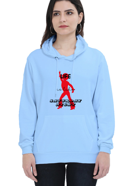 Life Quote Printed Women Hoodie Sweatshirt