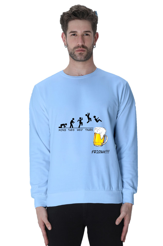 Weekdays Journey Printed Sweatshirt