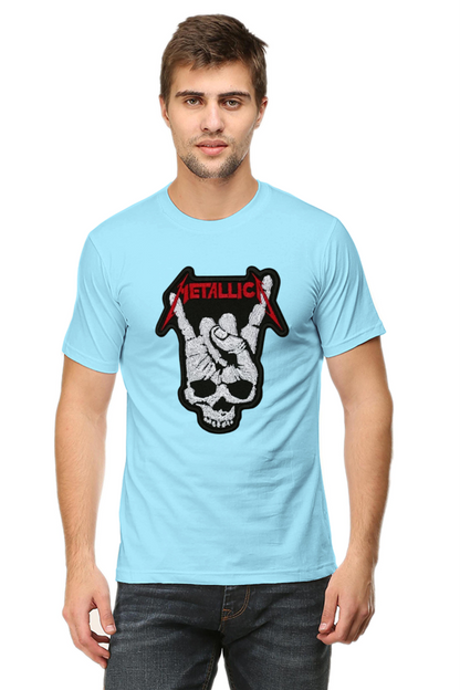 Skull Thrash Metallica Printed T-Shirt