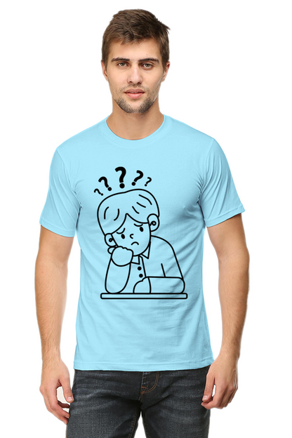 Thinking Art Printed T-shirt