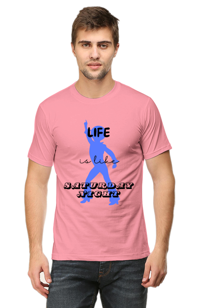 Life Quote Design Printed T-Shirt