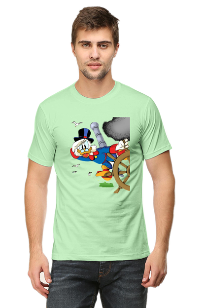 Ducktales Daze Design Printed T-Shirt