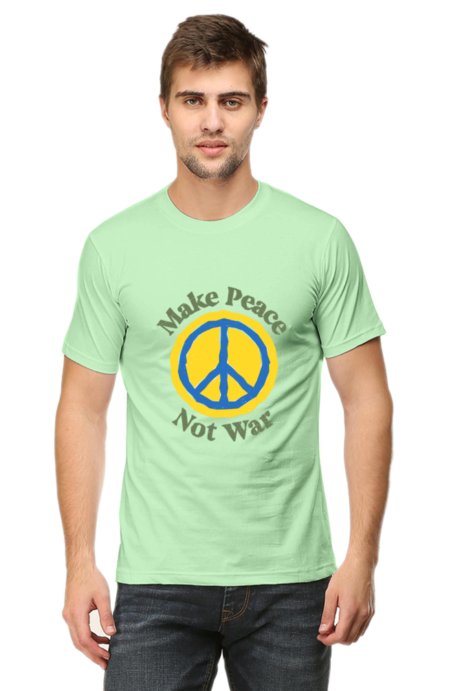 Peace Thoughts Quote Printed T-Shirt