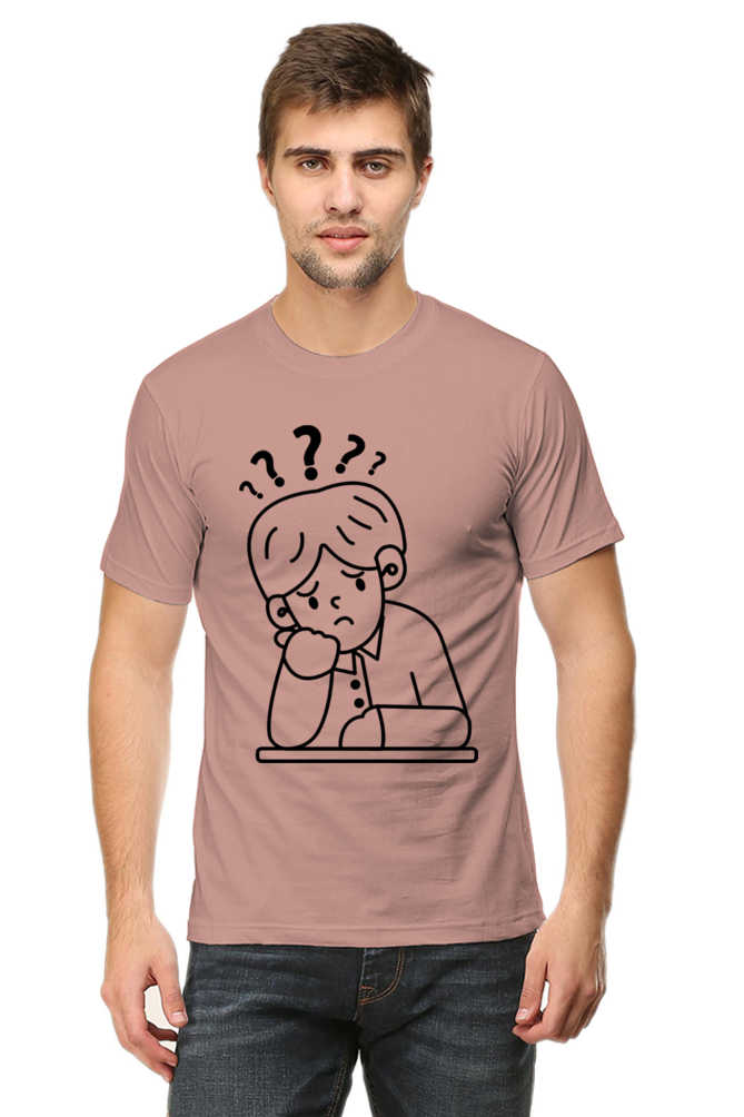 Thinking Art Printed T-shirt