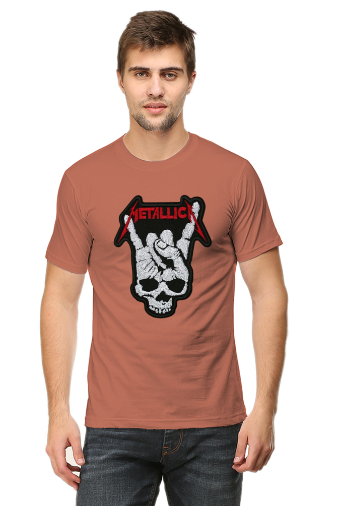 Skull Thrash Metallica Printed T-Shirt