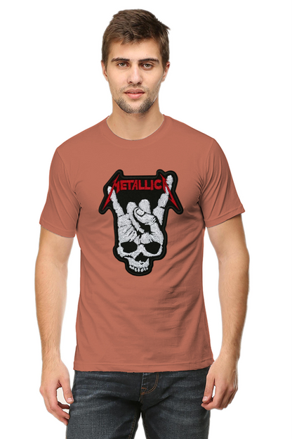 Skull Thrash Metallica Printed T-Shirt