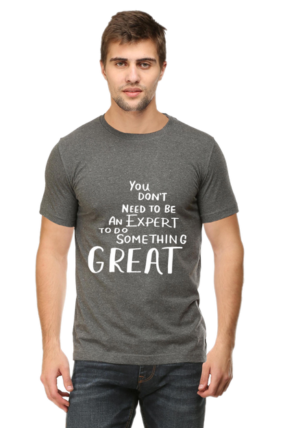 Great work Quote Print T-Shirt