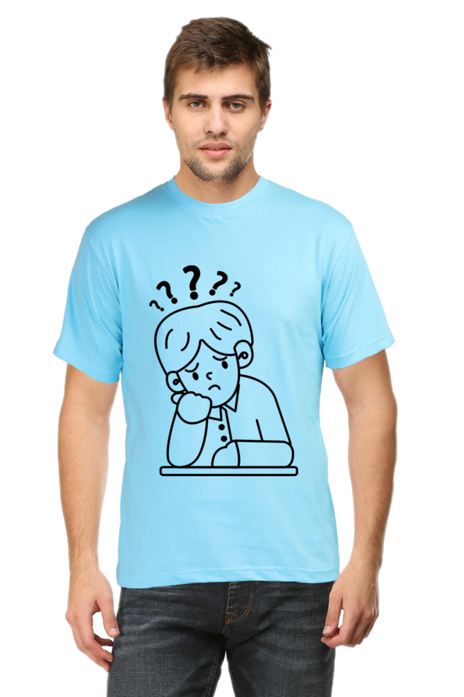 Thinking Art Printed T-shirt