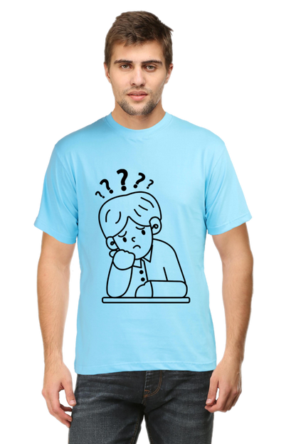 Thinking Art Printed T-shirt