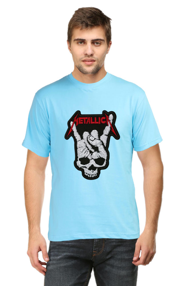 Skull Thrash Metallica Printed T-Shirt