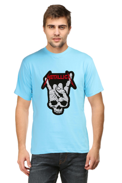 Skull Thrash Metallica Printed T-Shirt