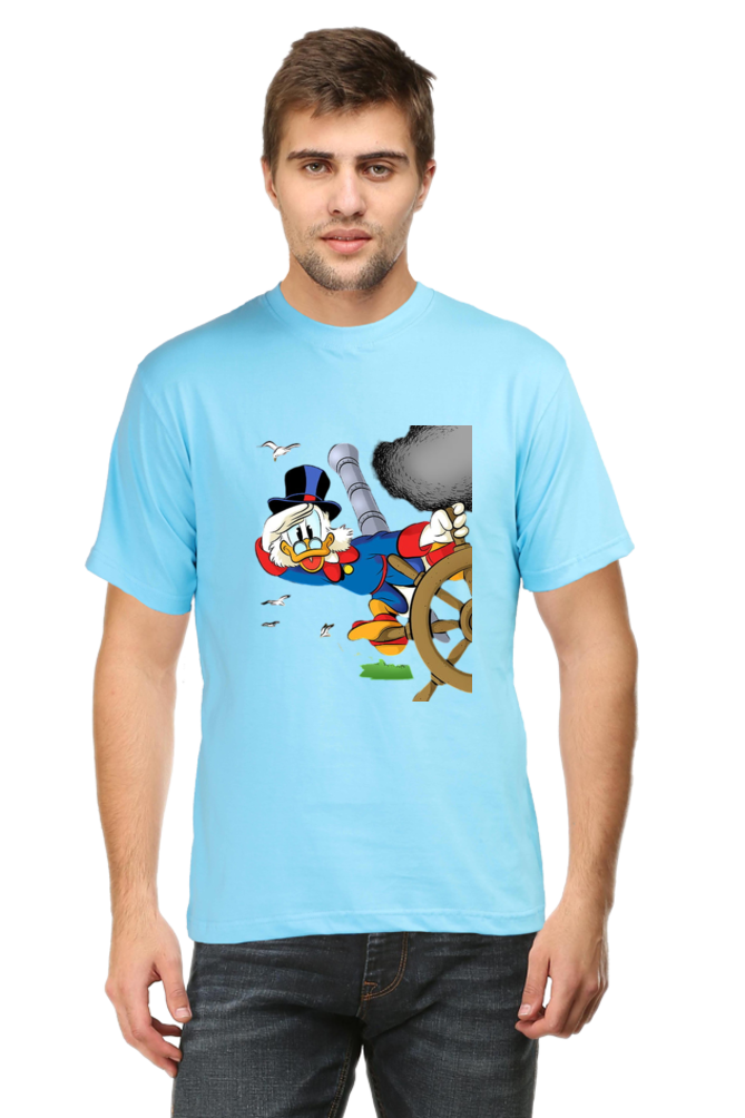 Ducktales Daze Design Printed T-Shirt