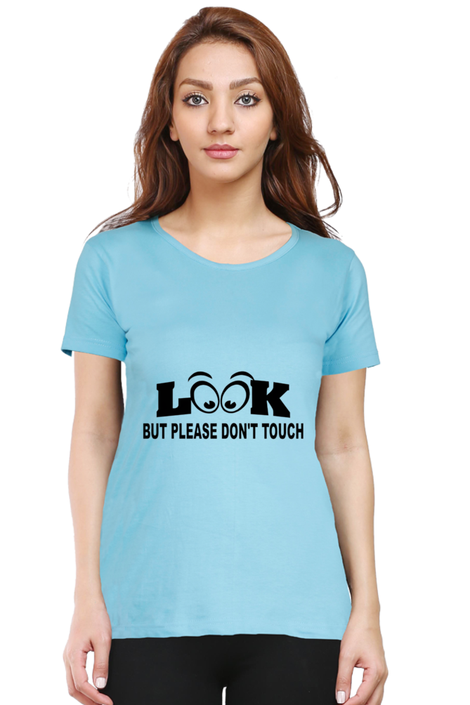 Look & Touch Casual Printed T-shirt