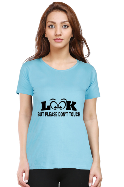 Look & Touch Casual Printed T-shirt