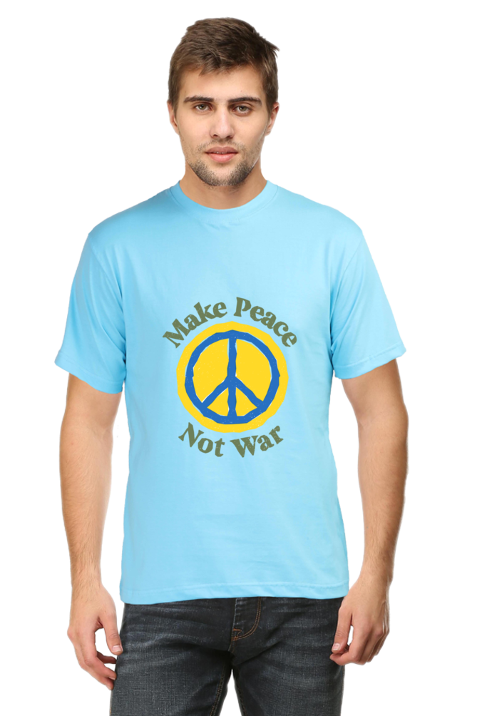 Peace Thoughts Quote Printed T-Shirt