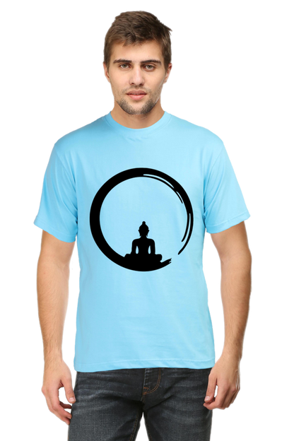 Ink Buddha Art Printed T-Shirt