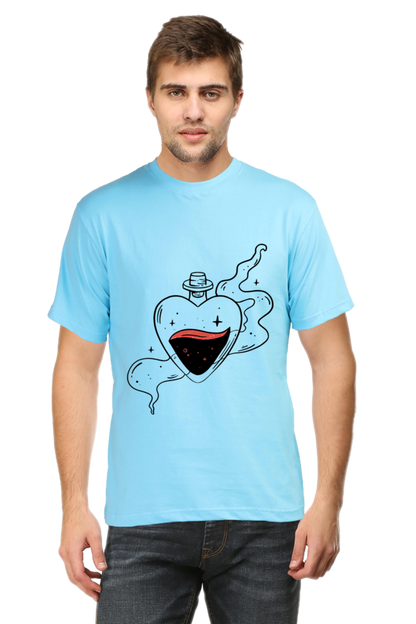 Love Fragrance Art Printed T-shirt