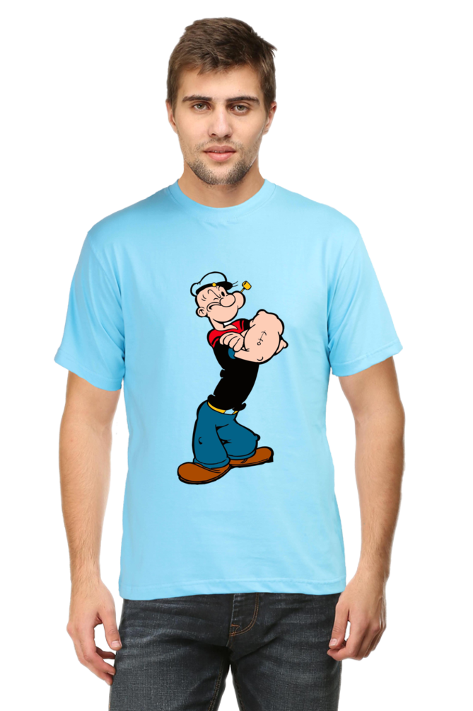 Popeye Cartoon Designed T-Shirt