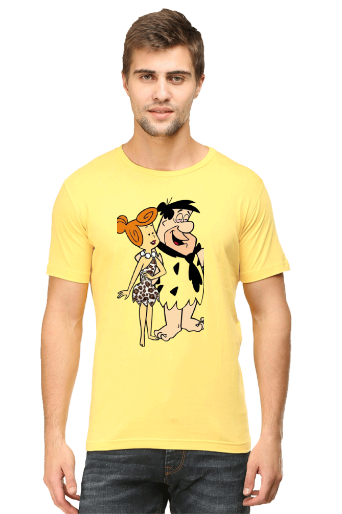 Flintstone Romance Printed T-Shirt