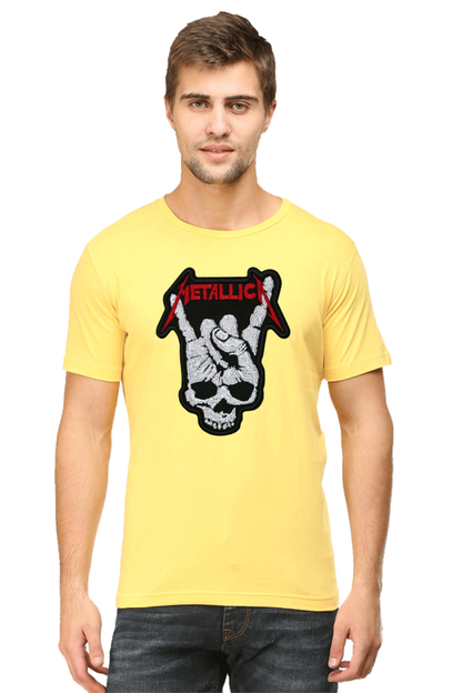 Skull Thrash Metallica Printed T-Shirt