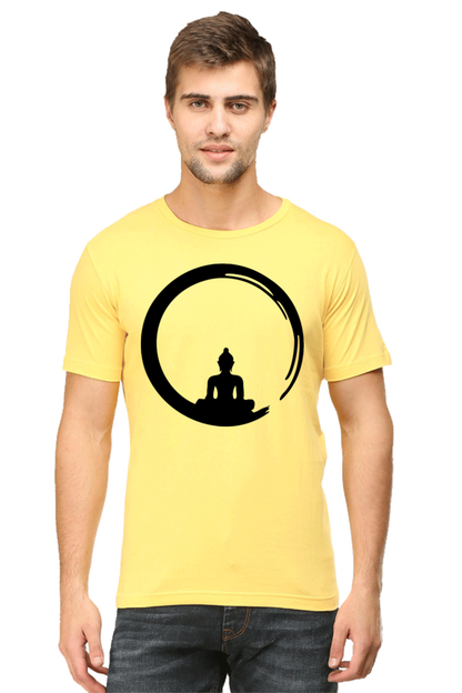 Ink Buddha Art Printed T-Shirt