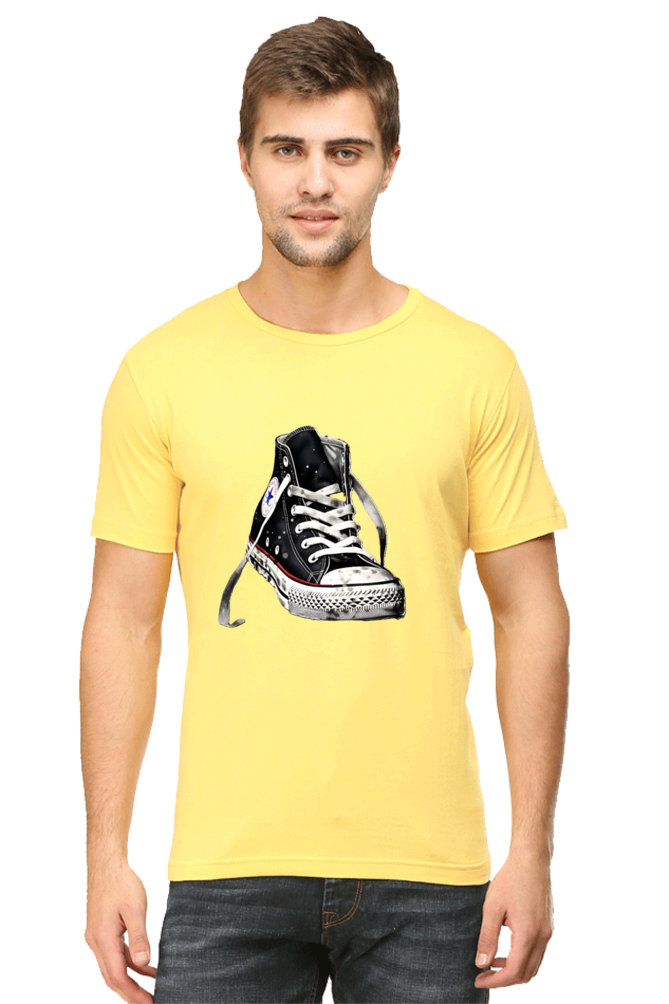 Footprint Design Printed T-Shirt