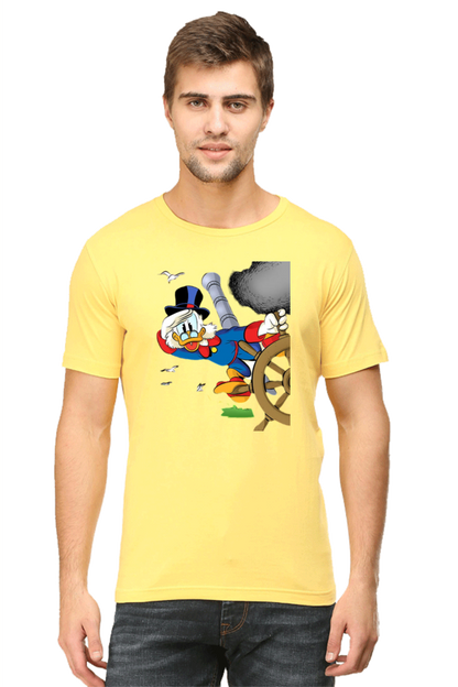 Ducktales Daze Design Printed T-Shirt