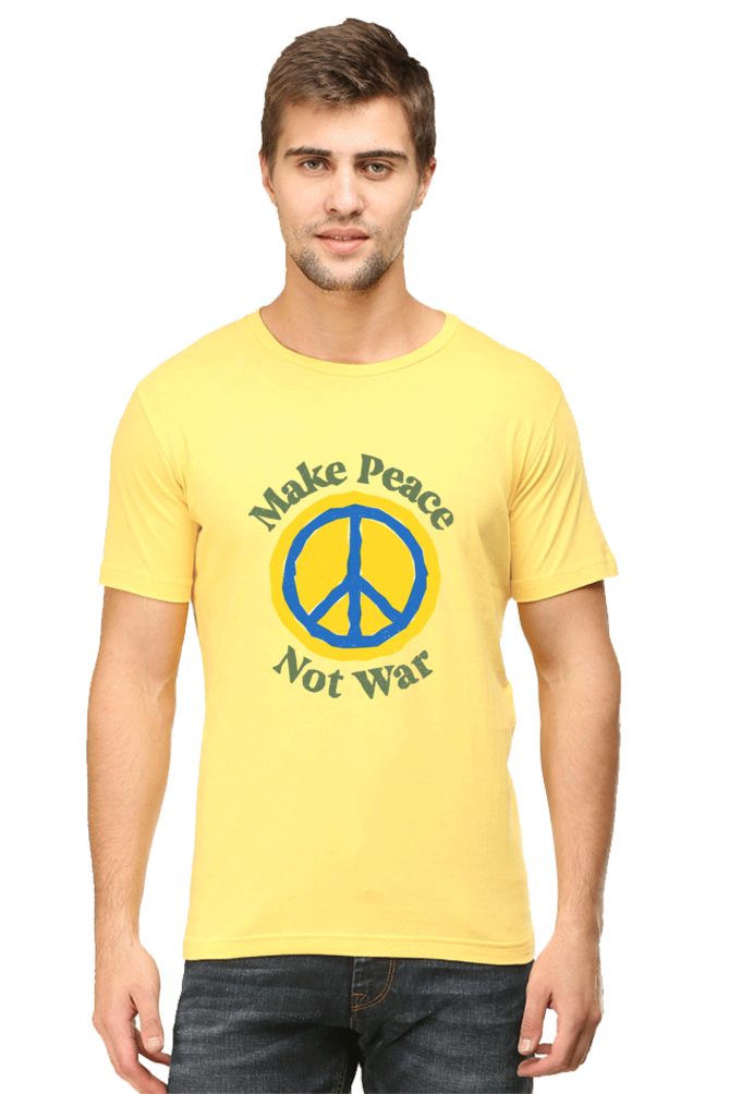 Peace Thoughts Quote Printed T-Shirt