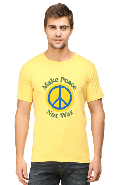 Peace Thoughts Quote Printed T-Shirt