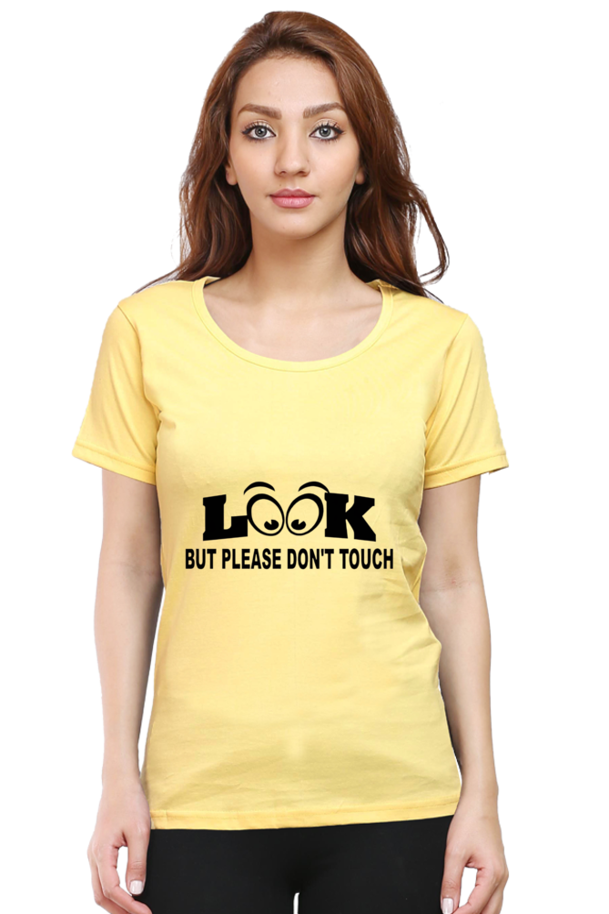 Look & Touch Casual Printed T-shirt