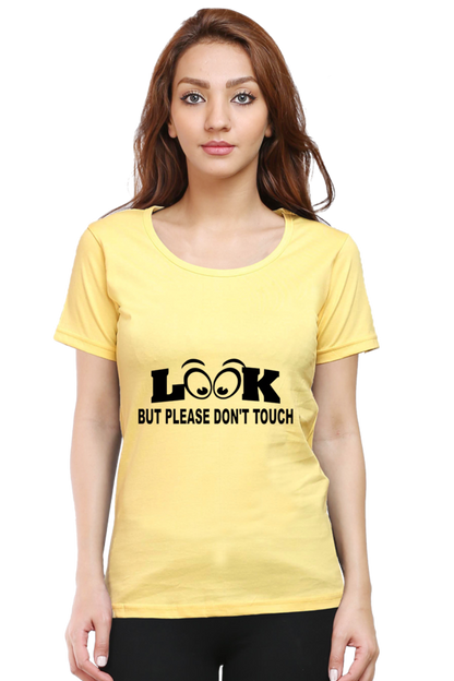 Look & Touch Casual Printed T-shirt