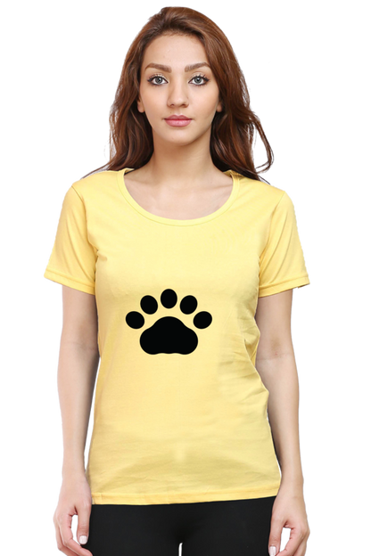 Paw Perfection Printed T-Shirt