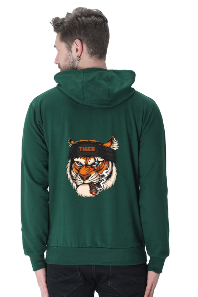 Roaring Elegance Printed Hoodie