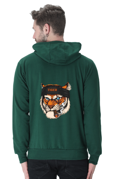 Roaring Elegance Printed Hoodie