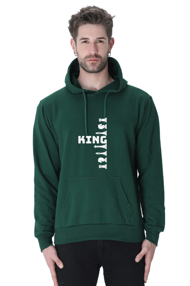 King In Play Printed Hoodie