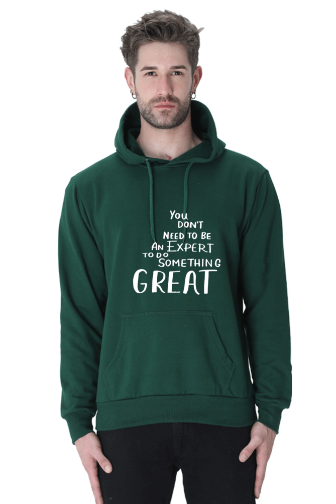 Great Quote Unisexual Printed Hoodie Sweatshirt