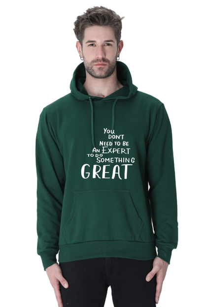 Great Quote Unisexual Printed Hoodie Sweatshirt