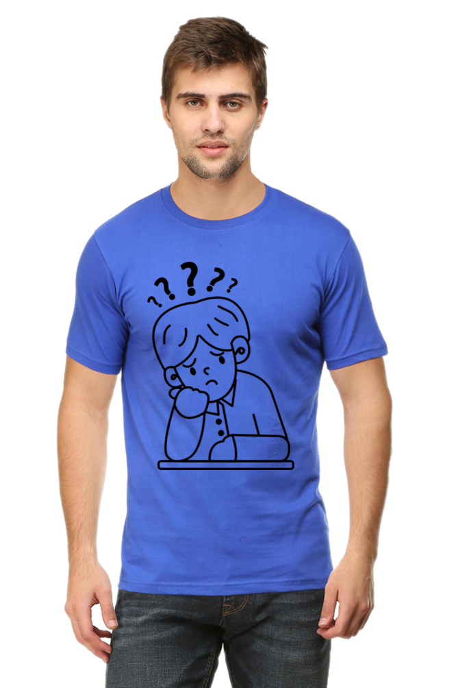 Thinking Art Printed T-shirt