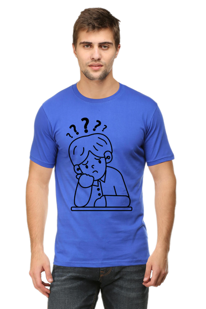 Thinking Art Printed T-shirt