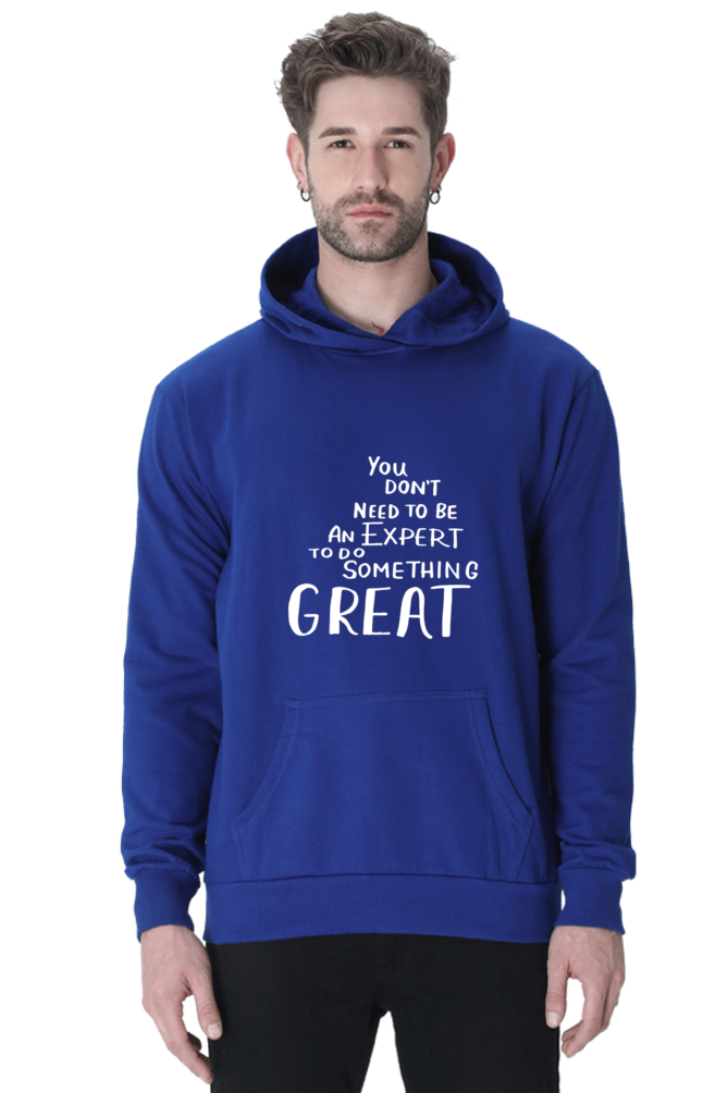 Great Quote Unisexual Printed Hoodie Sweatshirt